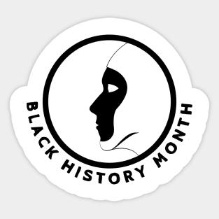 Black History Month Sticker